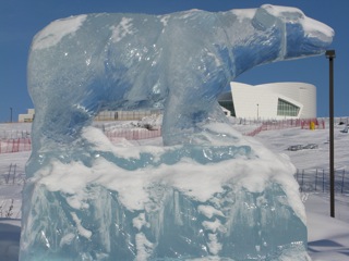  Ice carvings are a nice touch to Springtime in Fairbanks