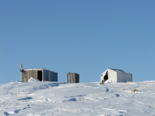 Many people have their traditional camps and cabins out away from the village.