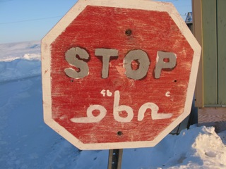 Some stop signs are bilingual.