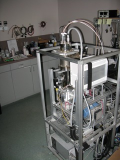 Scientific instrumentation inside the Pearl Laboratory, Eureka Weather Station.