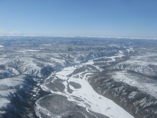 The mighty Yukon River, during Spring 