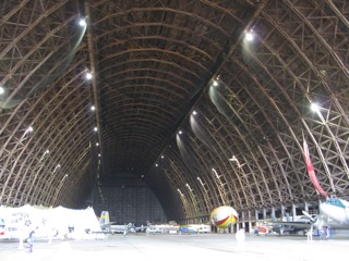 Ex-blimp hangar, now housing the Tillamook Air Museum, Oregon 